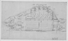 (128) Sacristy floor plan: 1/4"