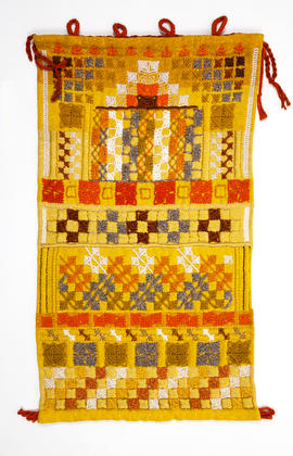 Big Fat Sampler, large wall hanging with square design (Version 1)