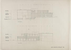 (108A) east and west elevations: 1/8"