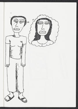 Artist book: '2 Short stories of love and hair' (Page 27)