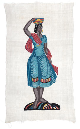 Embroidered Piece 'Fishwife' (Version 1)