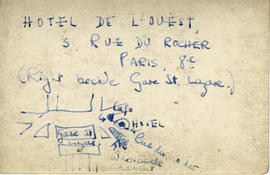 Photograph of Fyffe Christie sketching (Version 2)