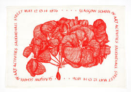 Poster for The Glasgow School of Art's Activities Week (Version 2)