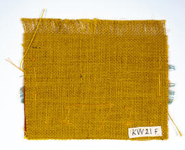 Weaving sample on card (Version 2)