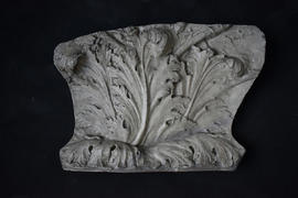 Plaster cast of large leaf (Version 2)
