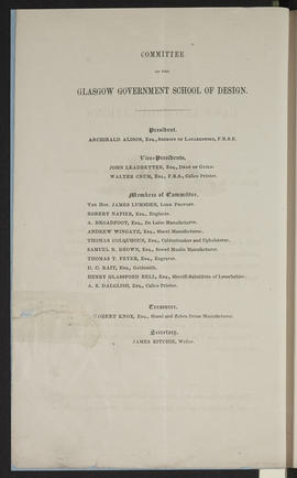 Glasgow Government School of Design Laws and Regulations (Page 2)
