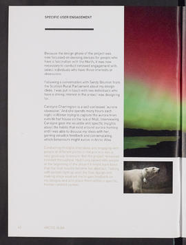 Arctic Alba; Process Journal (Page 43)