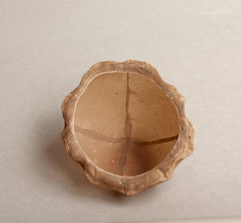 Sketch - material study in cast handmade paper (Version 1)