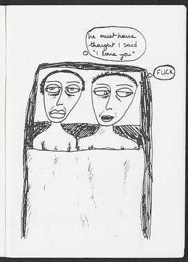 Artist book: '2 Short stories of love and hair' (Page 9)