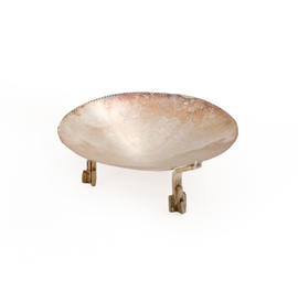 Circular silver ring tray (Version 4)