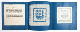 'Cross Stitch' fold-out booklet (Version 2)