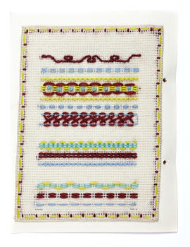 Binder of canvas work samples (Version 3)