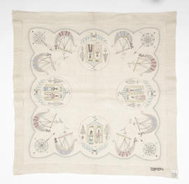Nursery tablecloth - 'Weather house' (Version 3)