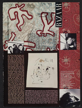 Magazine cutting 'According to The Cloth'