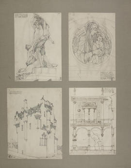 Architectural studies (Italy and Scotland)