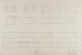 (106) Internal elevation: 1/4"-1'0"