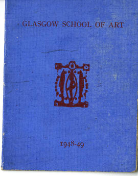 Elizabeth Marion Harvey's Glasgow School of Art matriculation card for 1948-1949 (Version 1)