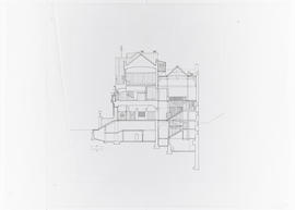 The Glasgow School of Art: Mackintosh Building - Section through entrance