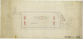 (226) Common room floor plan: 1/4"-1'0"