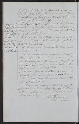 Minutes, Apr 1854-Mar 1882 (Page 19, Version 2)