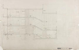 (050F) section thro' B type: 1/2"=1'0"