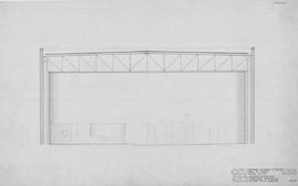 (055) Internal elevation to south wall of church 1/4"-1'0"