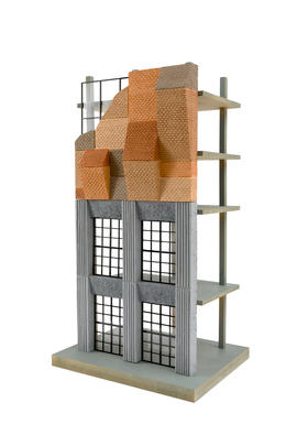Architectural model: "Re-Landfill: Finding sustainability in modern heritage" (Version 2)
