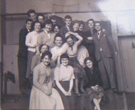Photograph of section four first year