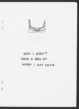 Artist book: 'There are certain things that I have tried to keep secret from you' (Page 21)