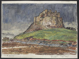 Holy Island, Northumberland - The Castle