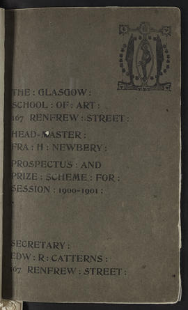 General prospectus 1900-1901 (Page 1)