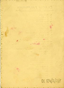 Programme for the 1948 Royal Technical College Christmas Ball