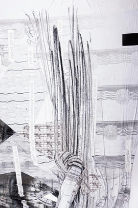 Awaken Exhibition material - textile sample (Version 7)
