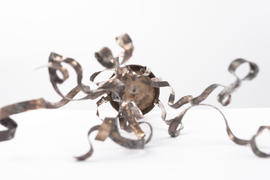 Metal sculpture / lamp (Version 3)