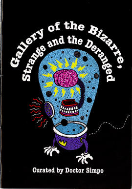 'Gallery of the Bizarre, Strange and the Deranged' comic
