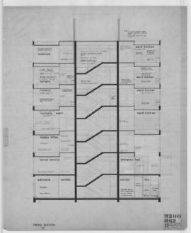 (62) Cross section (23): 1/4"=1ft