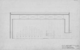 (053) Internal elevation to east wall of church: 1/4"-1'0"