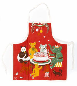 "Happy Birthday" apron