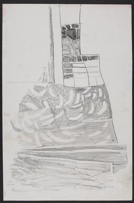 Drawing of man-made structure
