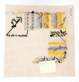 Knot stitched sampler (Version 2)