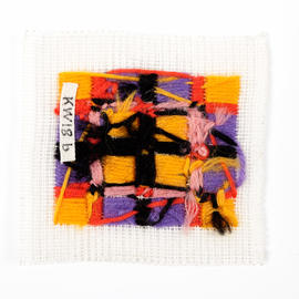 Colourful wool sampler (Version 2)