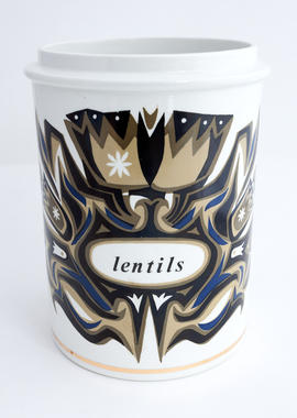 Kitchen store jar - lentils (Version 2)
