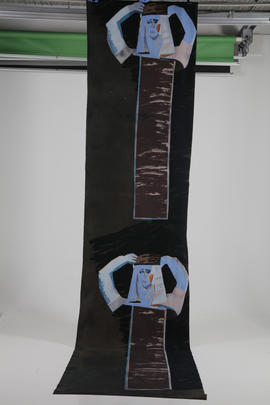 Large figure with raised arms (Version 2)