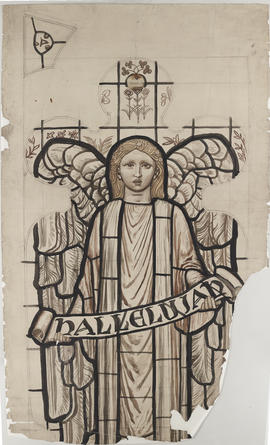 Stained glass cartoon for the church of St Mark's, Southport