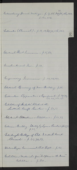Minutes, Sep 1952-Jun 1955 (Index, Page 5, Version 1)