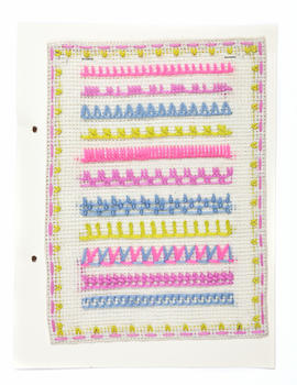 Binder of canvas work samples (Version 5)