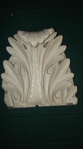 Plaster cast of acroteria from Greek temple