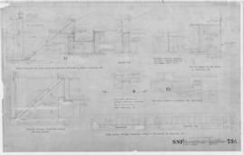 (73a) high level windows over assembly hall & gymnasium: scale 1/8th F.6