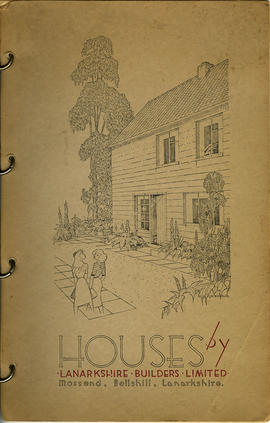 House brochure by Lanarkshire Builders Limited (Front cover, Version 1)
