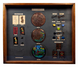 Enamel display case